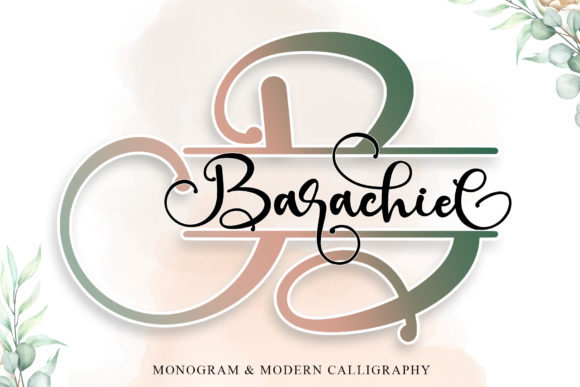 Barachiel: A Handwritten Font for Editorial Elegance