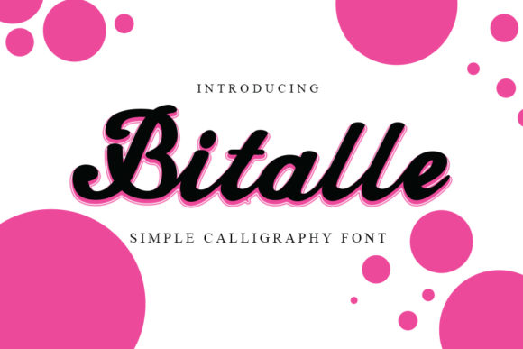 Bittale: A Premium Handwritten Font for Modern Web Design