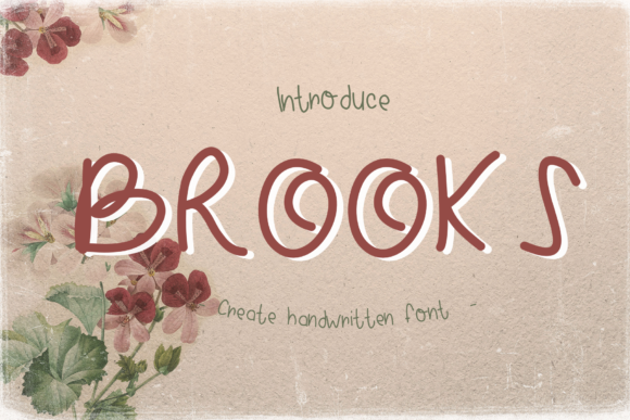 Brooks: The Handwritten Font for Joyful Campaigns