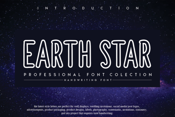 Earthstar: A Premium Handwritten Font for Web Design