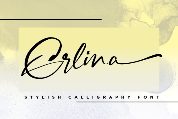 Erlina: A Classy Handwritten Font for Editorial Design