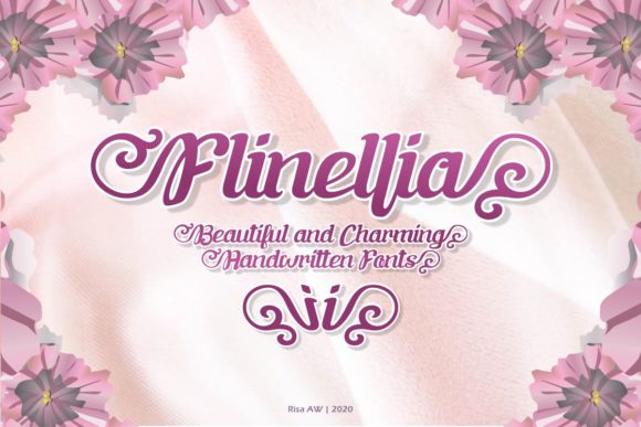 Flinellia: A Charming Handwritten Font for Makers