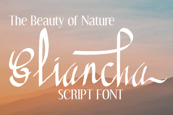 Gliancha: A Handwritten Font for Your Brand