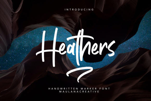 Heathers: A Timeless Handwritten Font for Modern Branding