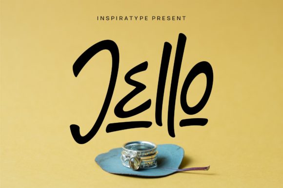 Jello: A Handwritten Font for Crafters