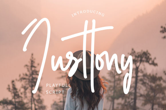 Justtony: The Handwritten Font for Modern Marketing