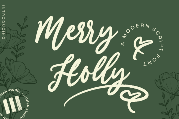 Merry Holly: A Friendly Handwritten Font for Your Brand