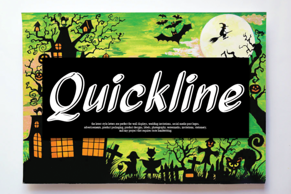 Quickline: A Timeless Handwritten Font for Branding
