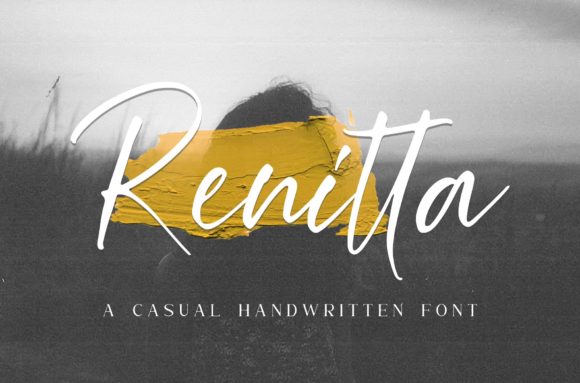 Renitta: The Handwritten Font for Authentic Brands