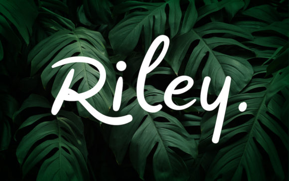 Riley: A Handwritten Font for Authentic Branding