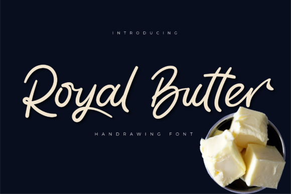 Royal Butter: A Charming Script Font for Makers