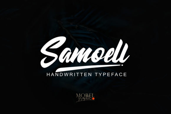 Samoell: A Handwritten Font for Editorial Elegance