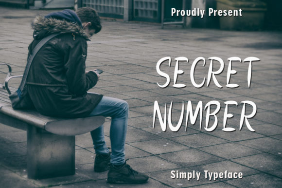 Secret Number: A Handwritten Font for Authentic Brands
