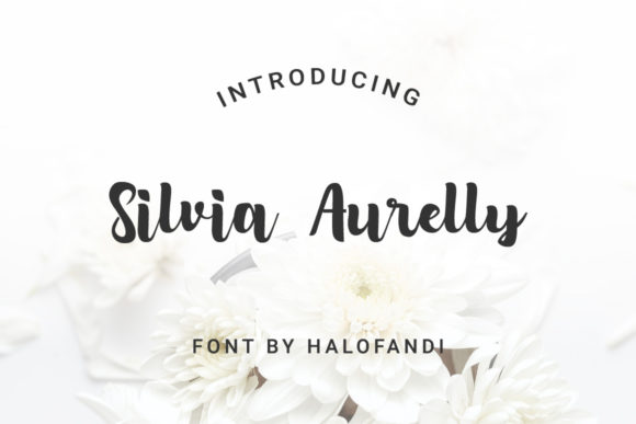 Silvia Aurelly: A Handwritten Font for Authentic Branding