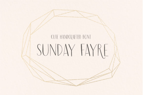 Sunday Fayre: A Handwritten Font for Modern Web Design