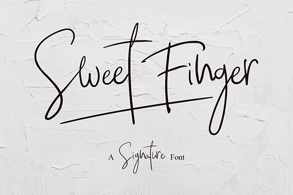 Sweet Finger: A Timeless Script Font for Brand Identity