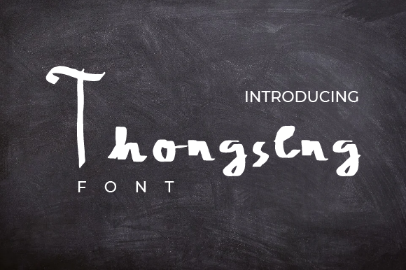 Thongseng: A Designer's Review of This Script Amp Typeface