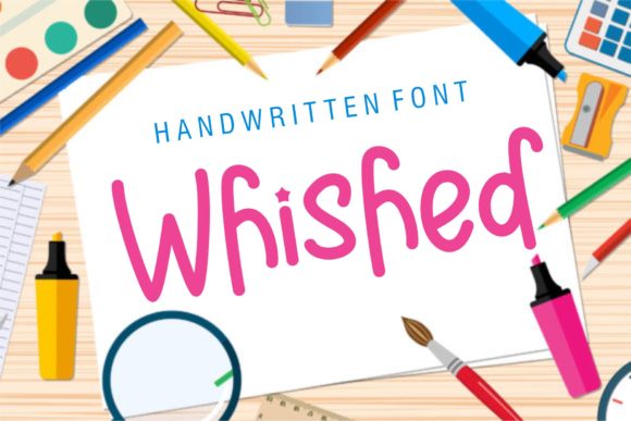 Wished: A Charming Handwritten Font for Makers